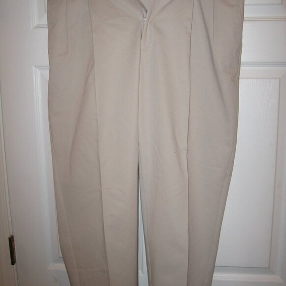 Savane eco-Start Men's Khaki Pants Hidden Expanding Waistband 40 x 29 Beige - Picture 1 of 3